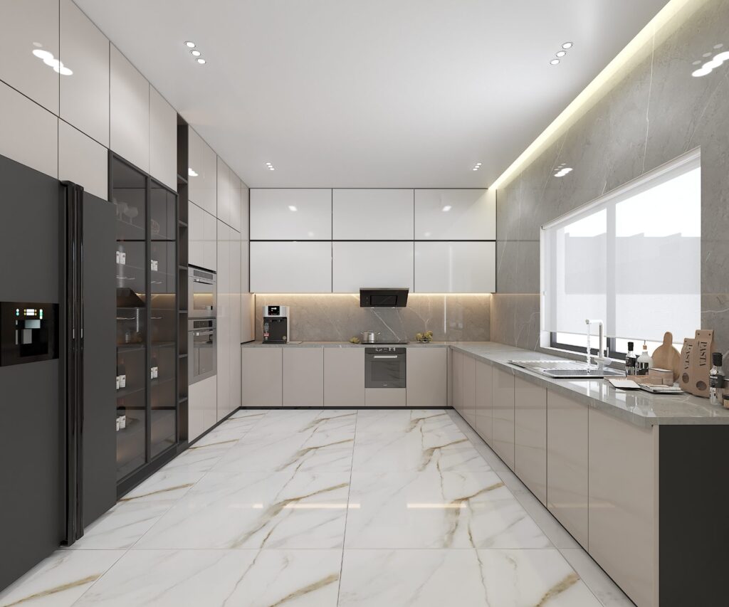 Aqua Point – Patrick Harbor, Ikoyi — Kitchen