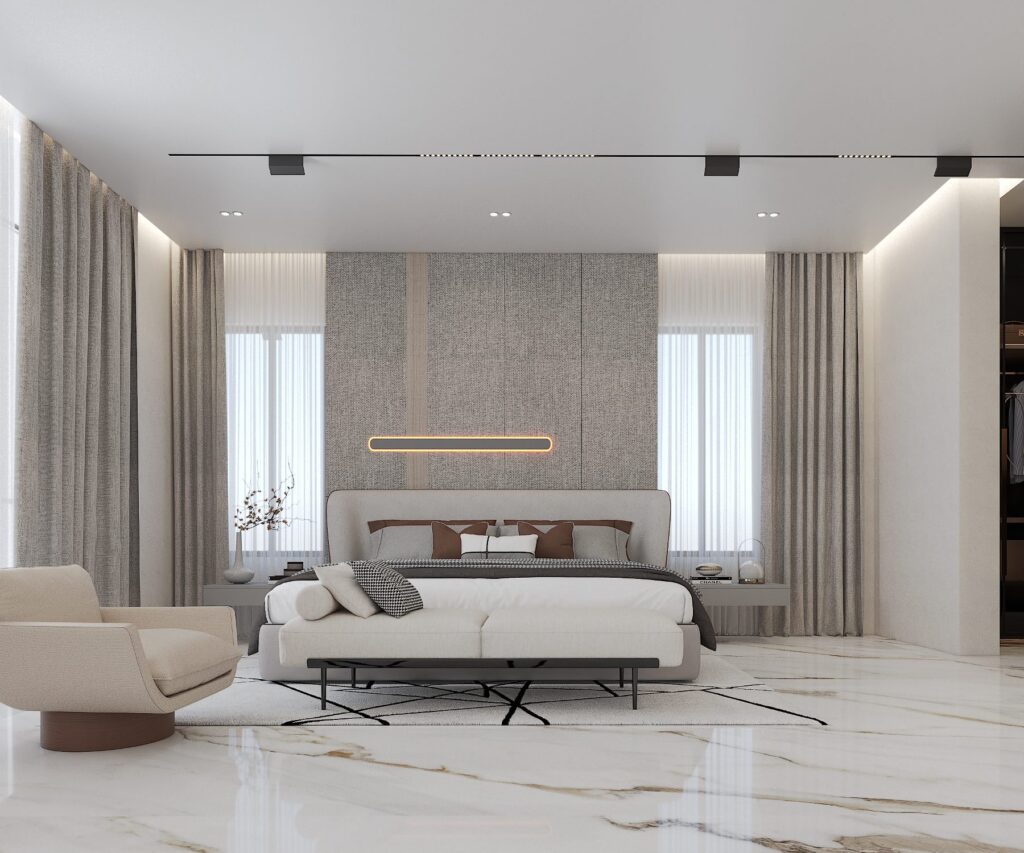 Aqua Point – Patrick Harbor, Ikoyi — Master bedroom