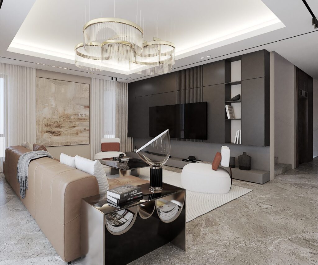 HEREL Banana Island Residences — Family lounge