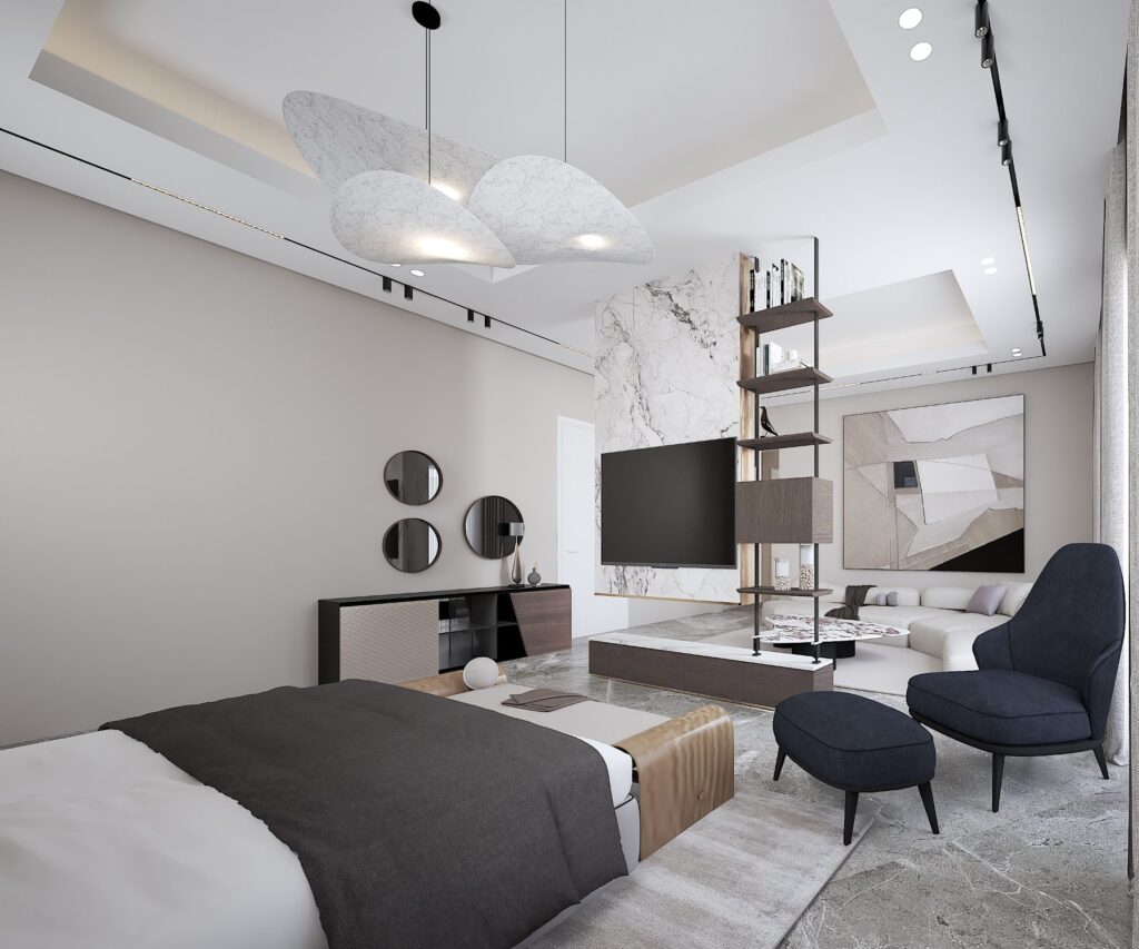 HEREL Banana Island Residences — Master bedroom