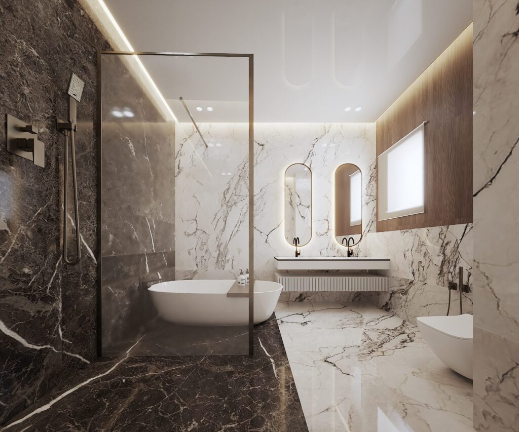 HEREL Banana Island Residences — Master bath